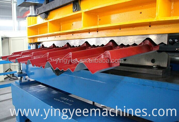 new automatic hydraulic Glazed tile roll forming machine